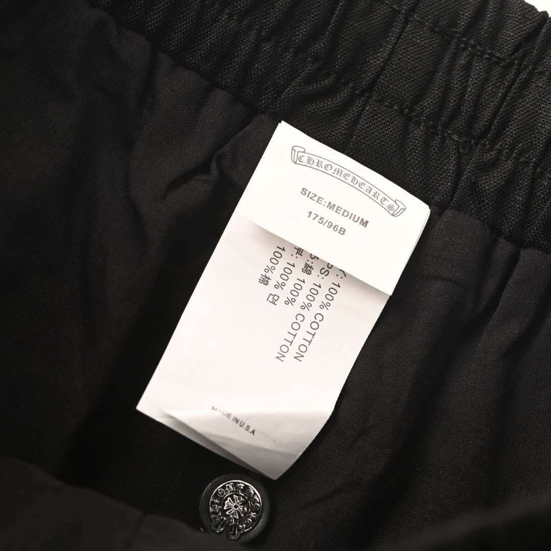 Chrome Hearts CH Cross Patch Embroidered Shorts view