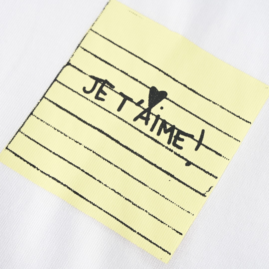 AMI Paris ADC Heart Logo Box-Fit T-Shirt view