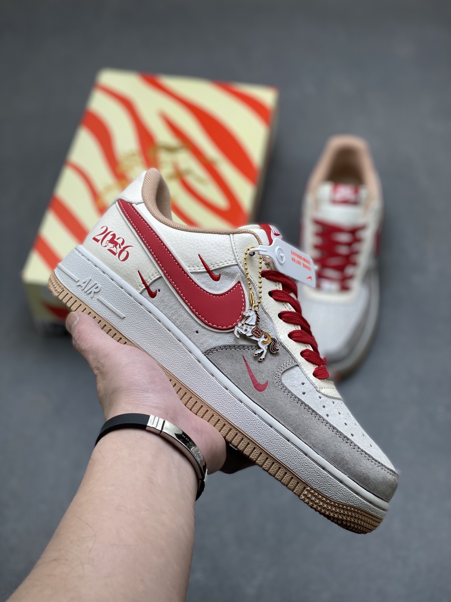 Nike Air Force 1 '07 Low White Red