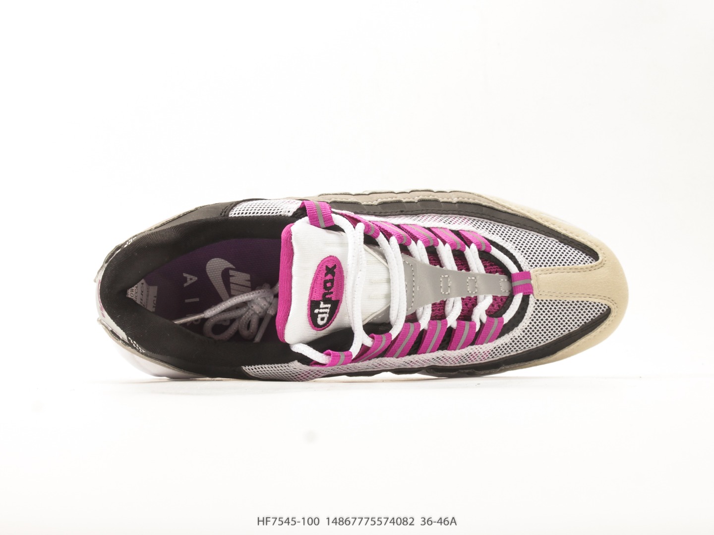 Nike Air Max 95 Beige Pink Purple view