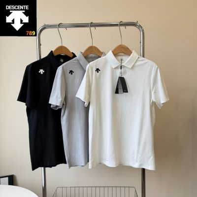 Descente Quick-Dry Heat-Seal Polo Shirt (3 Colors)