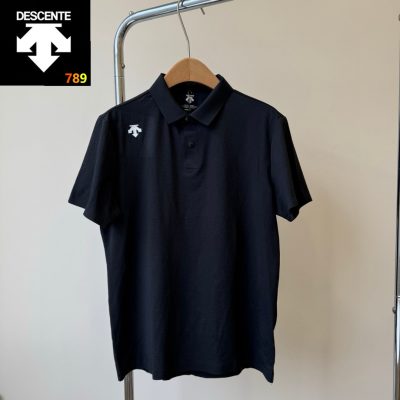 Descente Quick-Dry Heat-Seal Polo Shirt (3 Colors) view 4