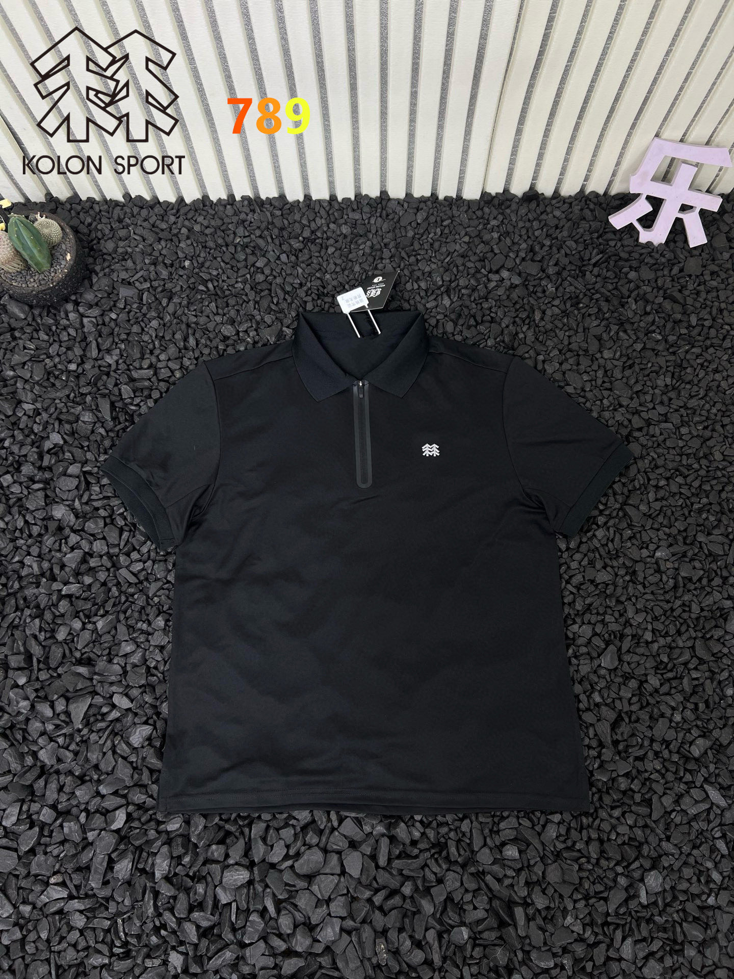 Kolon Sport Ice-Cool Quick-Dry Half-Zip Polo Shirt (3 Colors) view