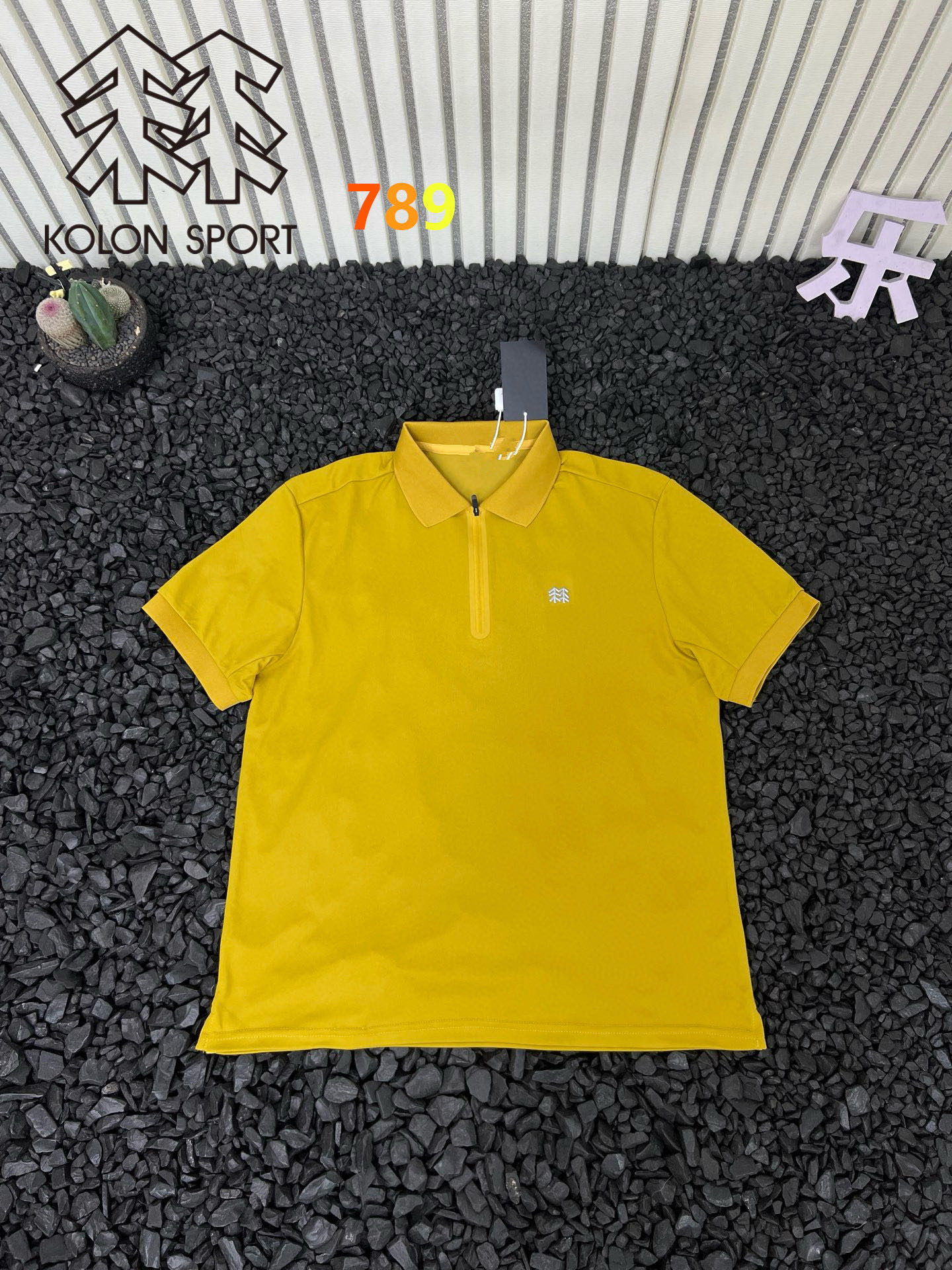 Kolon Sport Ice-Cool Quick-Dry Half-Zip Polo Shirt (3 Colors) view