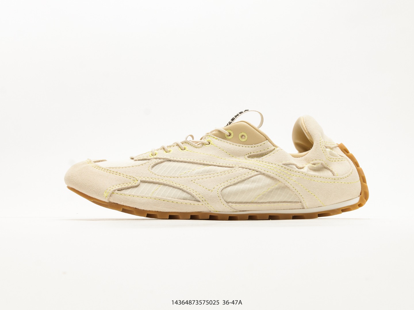 Bottega Veneta Orbit Flash Suede Low-Top Sneaker