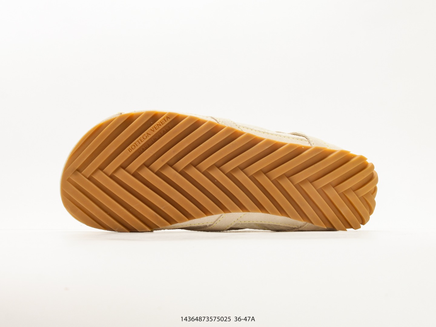 Bottega Veneta Orbit Flash Suede Low-Top Sneaker view