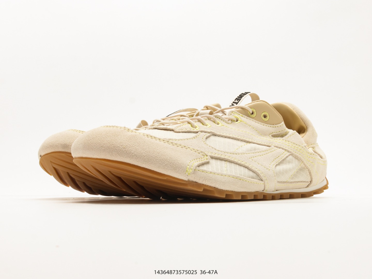 Bottega Veneta Orbit Flash Suede Low-Top Sneaker view
