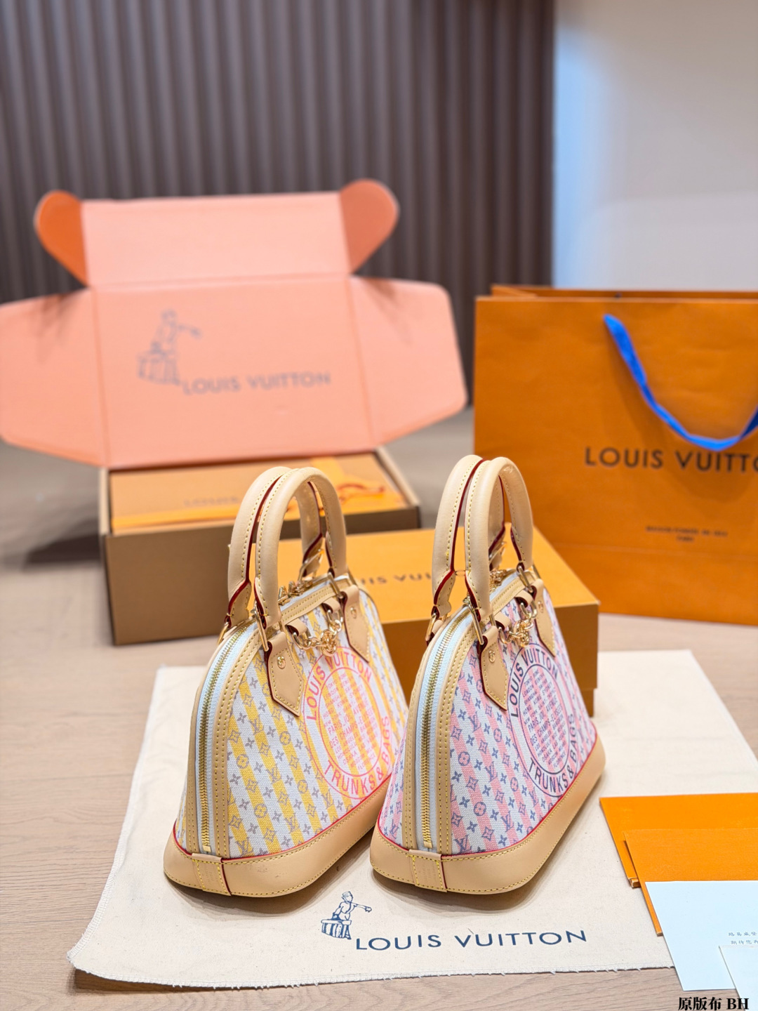 Louis Vuitton Alma Trunk Nano Shell Bag Monogram view