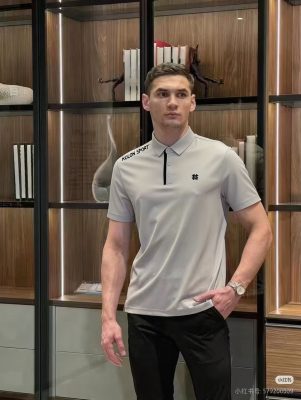 Kolon Sport Silicone Logo Sport Polo Shirt view 2