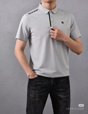 Kolon Sport Silicone Logo Sport Polo Shirt view 5