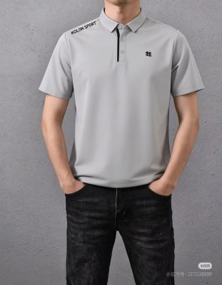 Kolon Sport Silicone Logo Sport Polo Shirt view 6