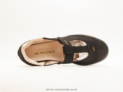 Adidas Samba Jane Mary Jane Black White view 3
