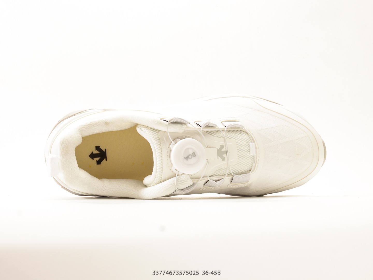 Descente DUALIS DE BOARD Low Sneaker White view
