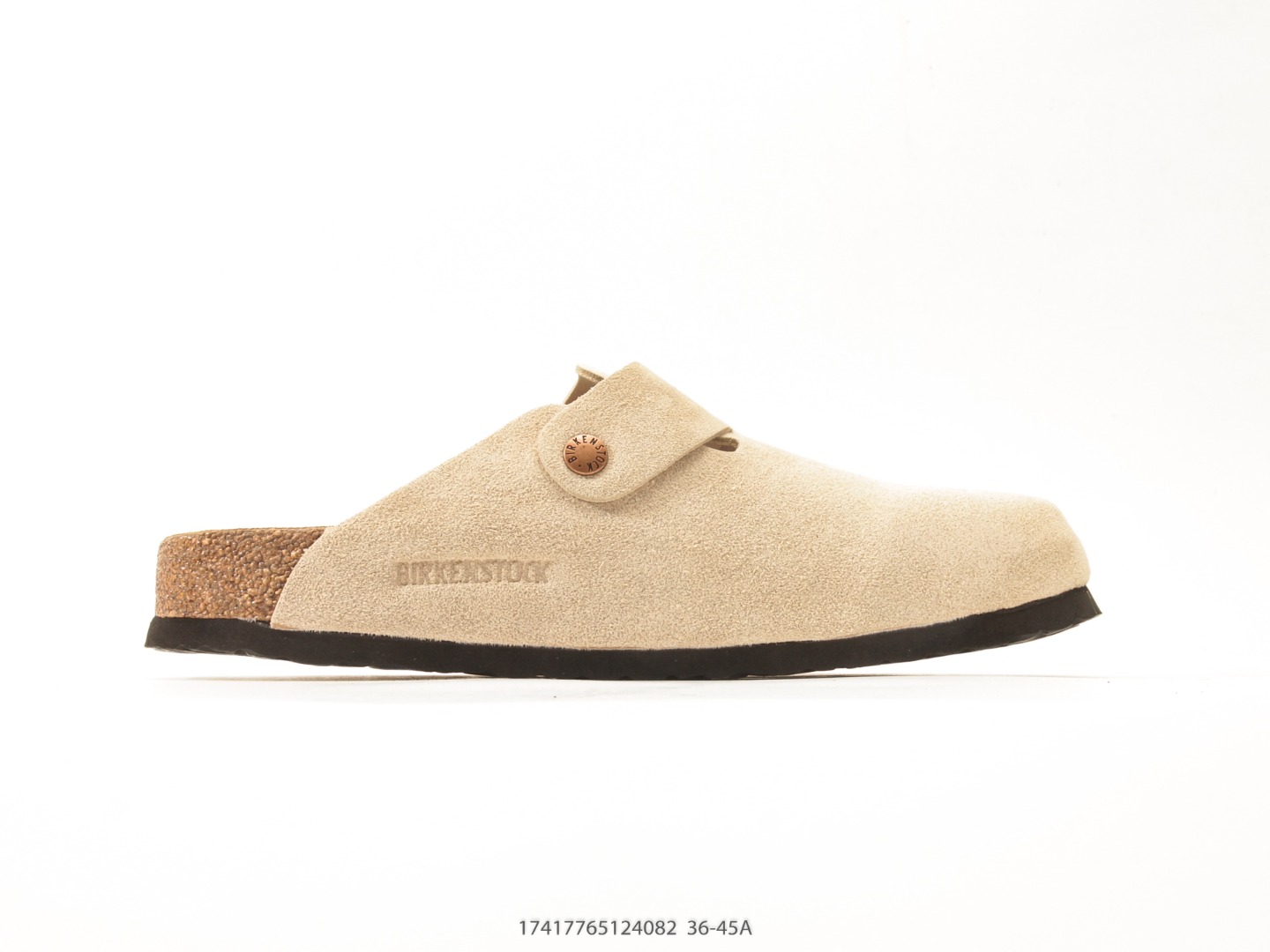 Birkenstock Boston Clog Suede Taupe view