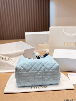 Dior Toujours Large Soft Leather Tote Bag view 5