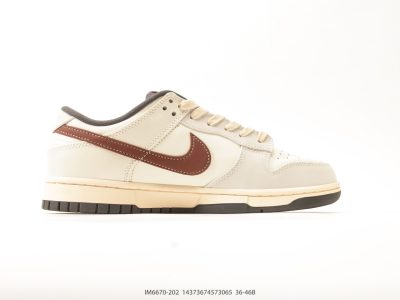 Nike Dunk Low Tan Sail view 2