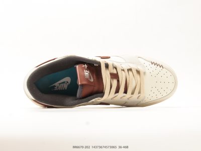 Nike Dunk Low Tan Sail view 3