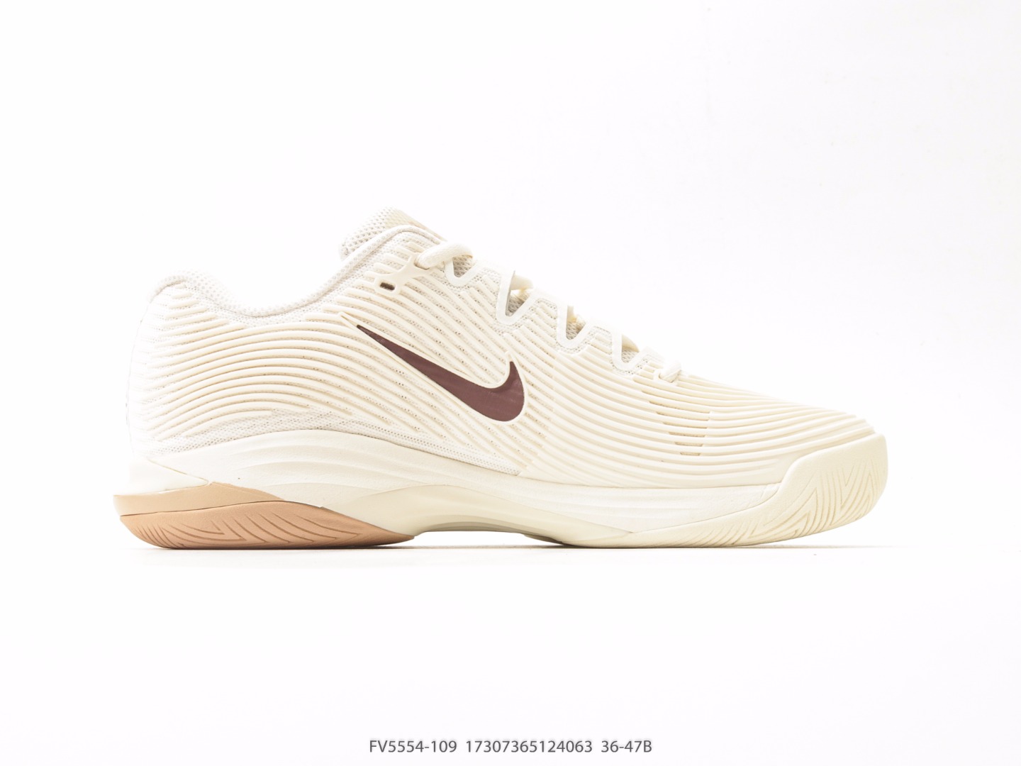 Nike Zoom Vapor 12 HC PRM Cream/Mauve view