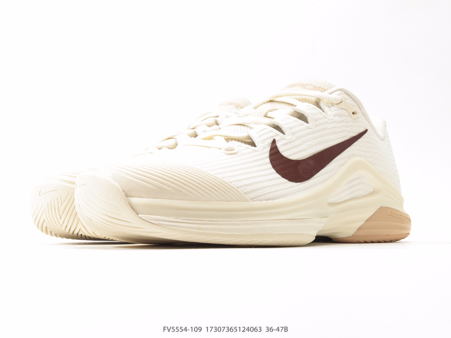 Nike Zoom Vapor 12 HC PRM Cream/Mauve view