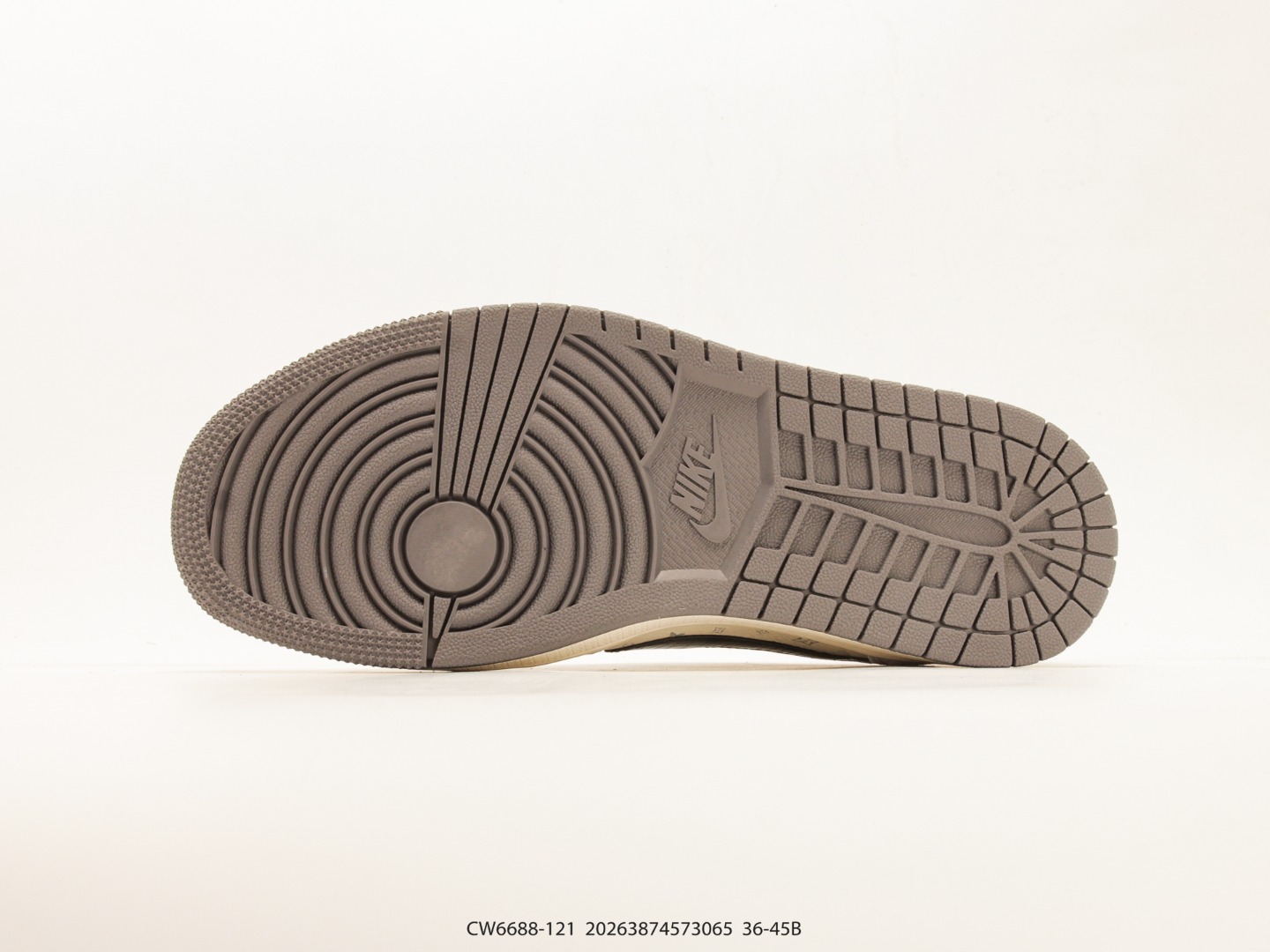 Air Jordan 1 Low x Travis Scott DIY Reverse Swoosh CW6688-121 view