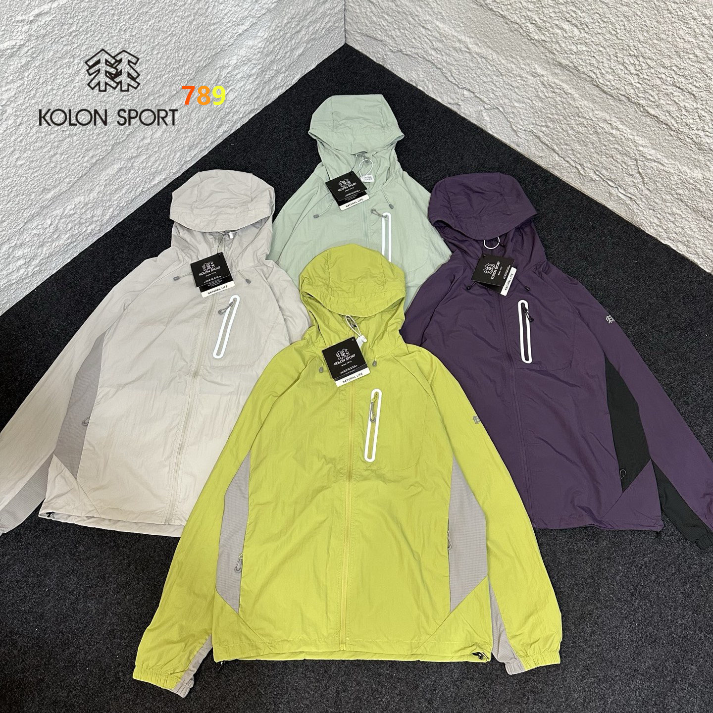Kolon Sport Ultralight Sun-Protection Hooded Jacket