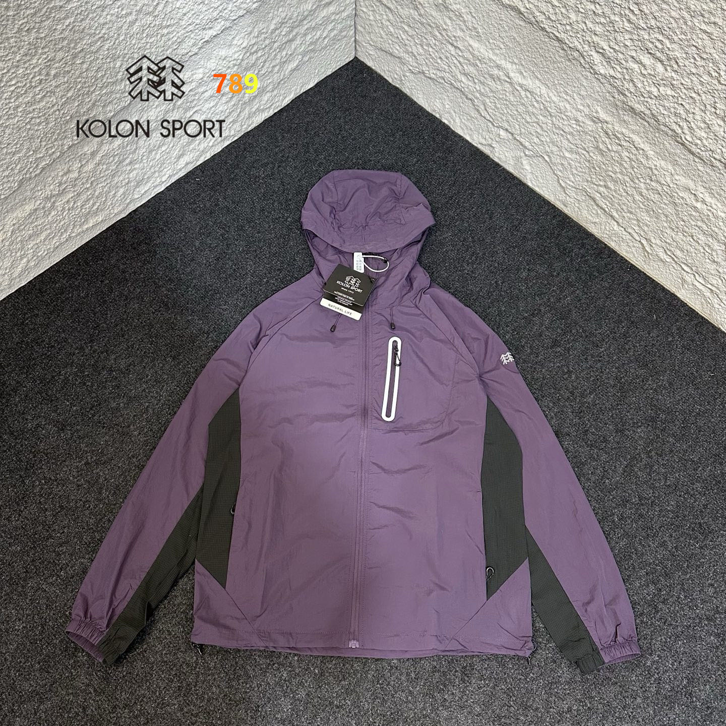 Kolon Sport Ultralight Sun-Protection Hooded Jacket view