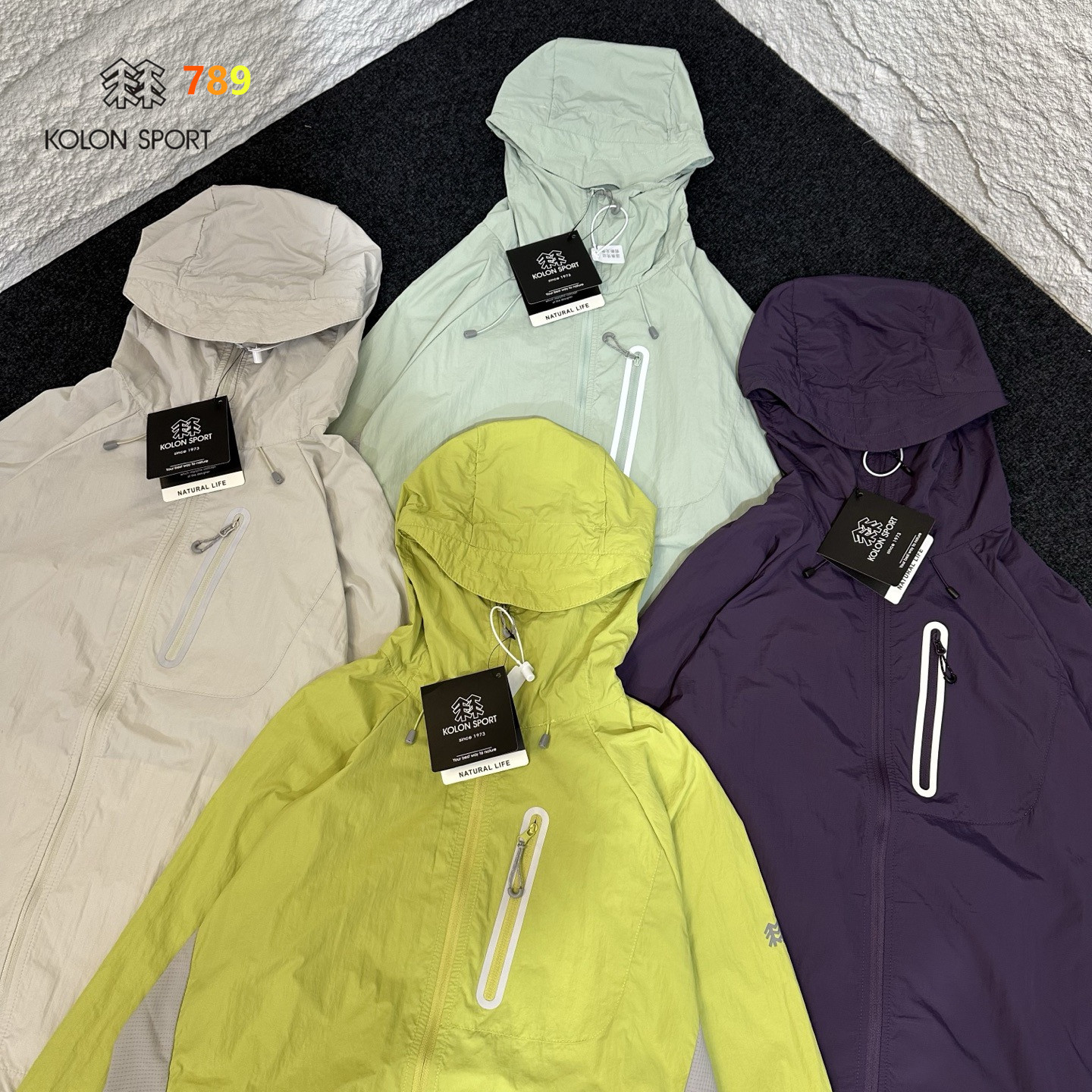 Kolon Sport Ultralight Sun-Protection Hooded Jacket view