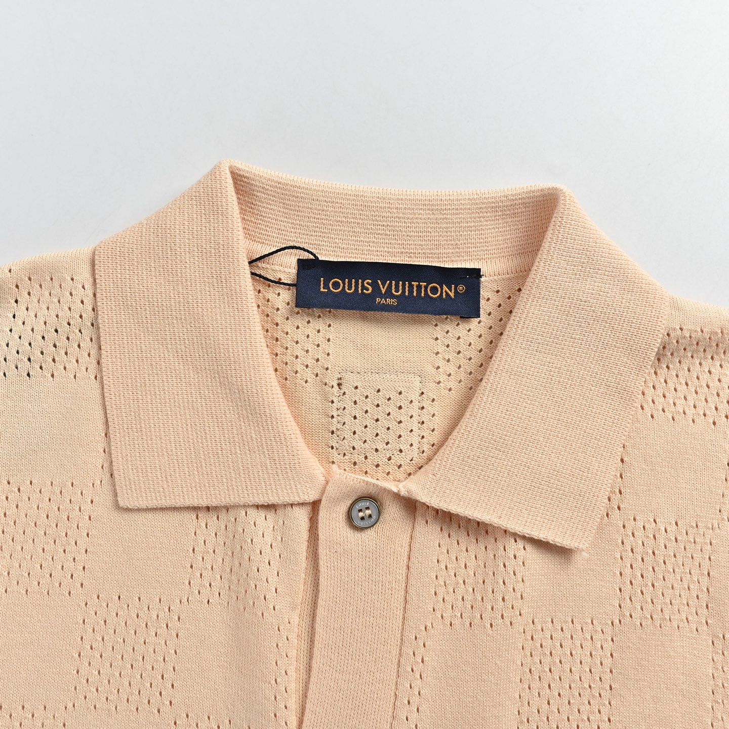 Louis Vuitton Damier Striped Short-Sleeve Shirt view