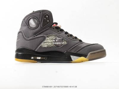 Air Jordan 5 Retro High Black CT8480-001 view 2