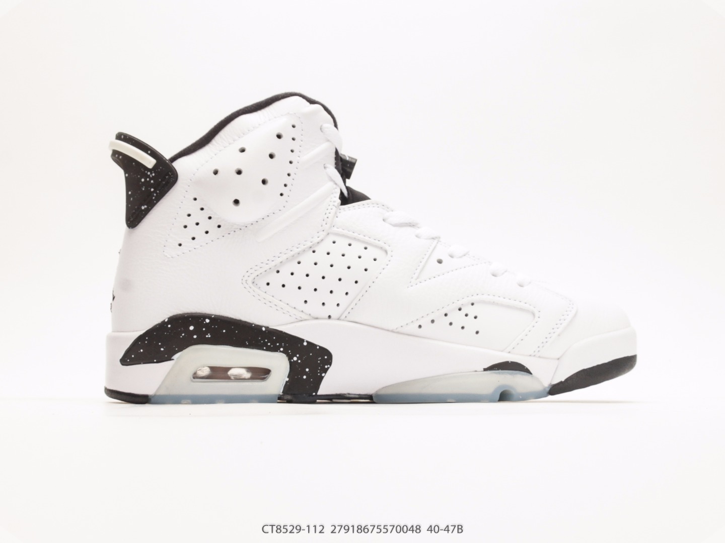 Air Jordan 6 OG Oreo 2025 Retro view