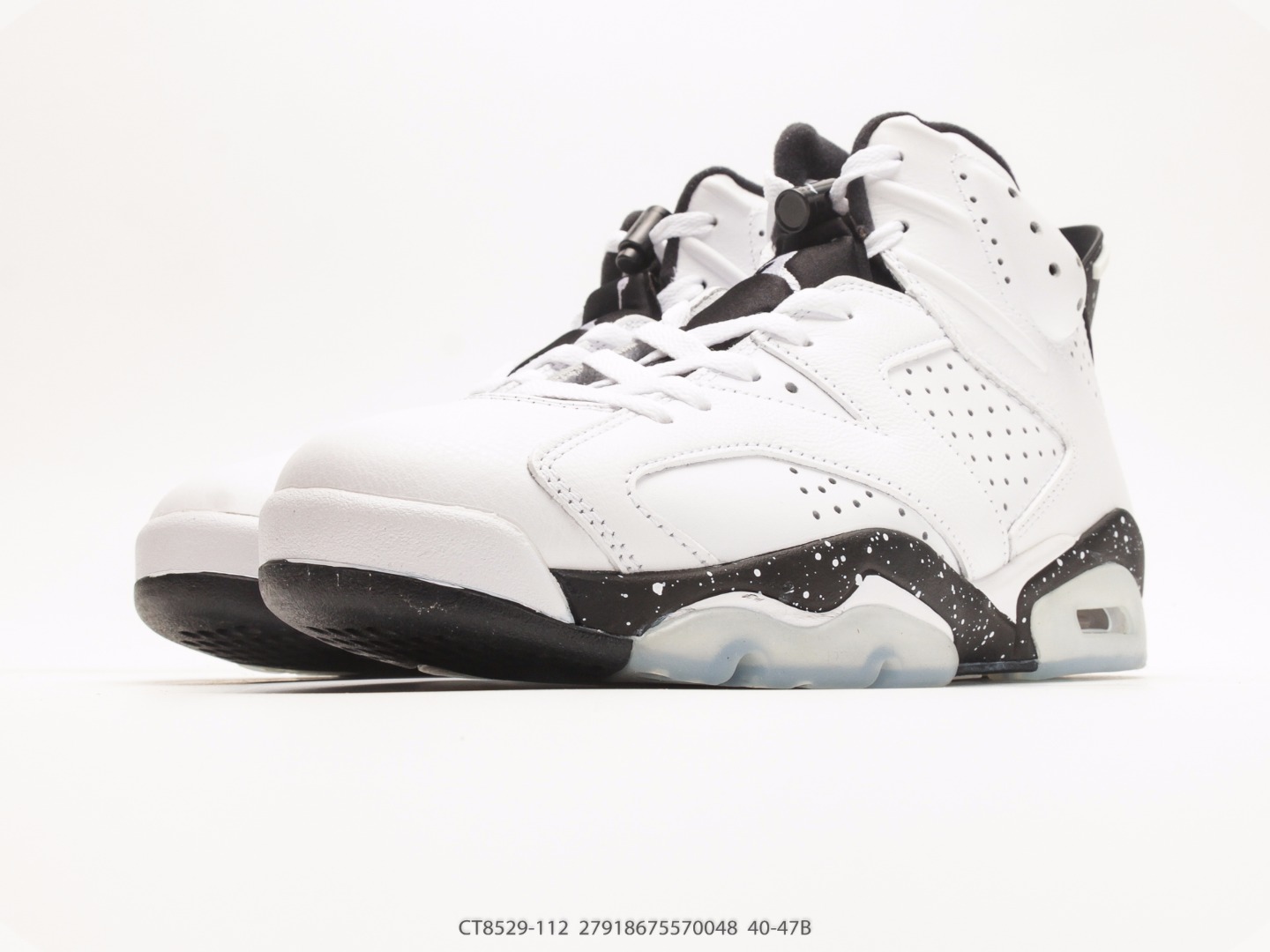 Air Jordan 6 OG Oreo 2025 Retro view