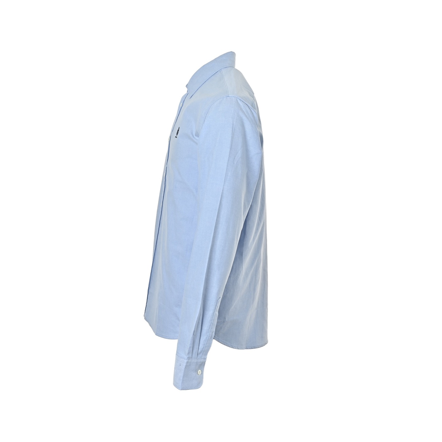 Prada Embroidered Logo Long-Sleeve Oxford Shirt view