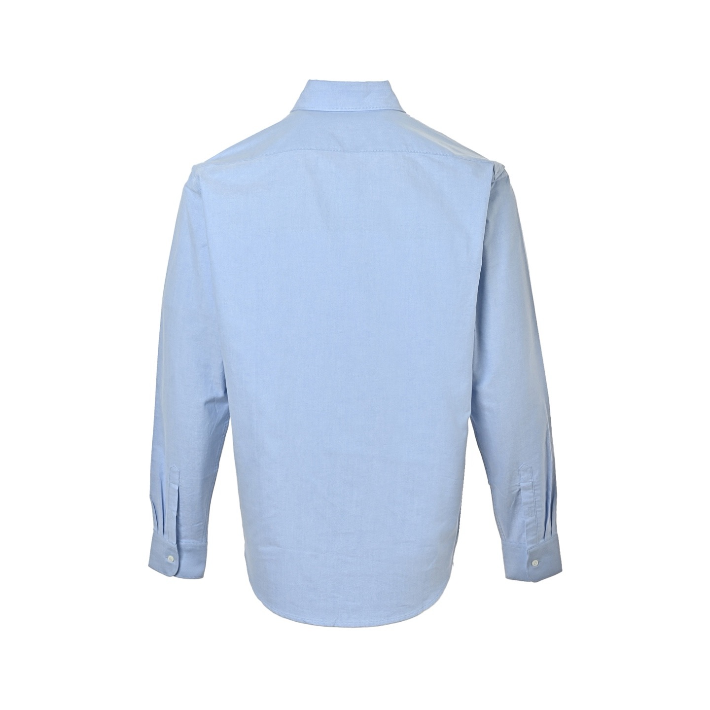 Prada Embroidered Logo Long-Sleeve Oxford Shirt view