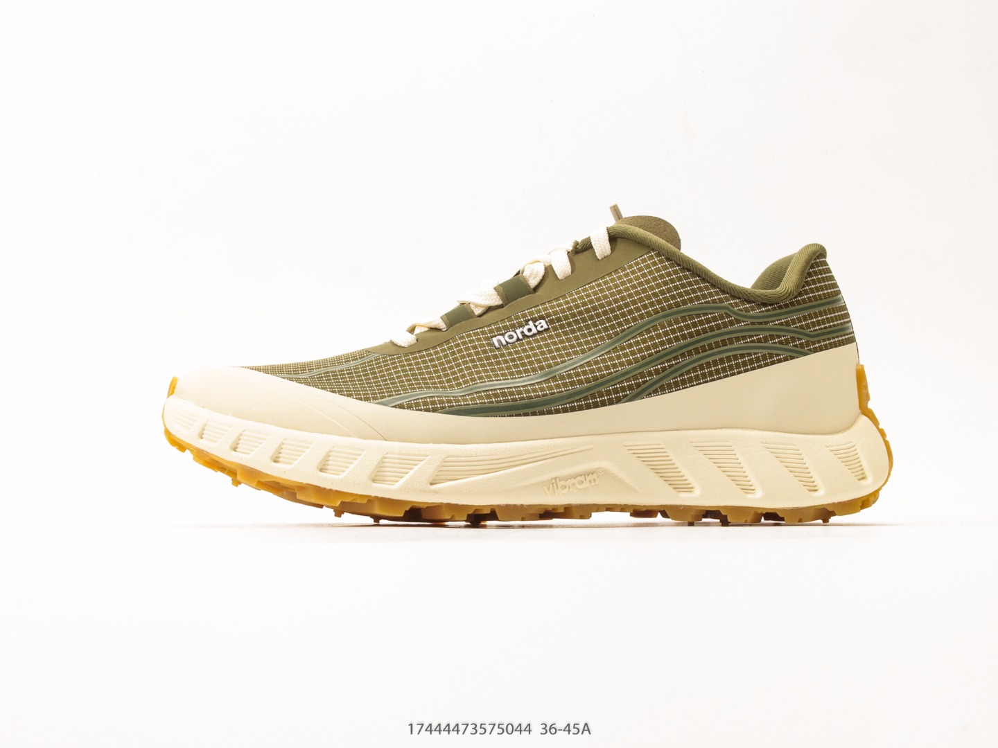 Norda 002 Dyneema Trail Runner Olive