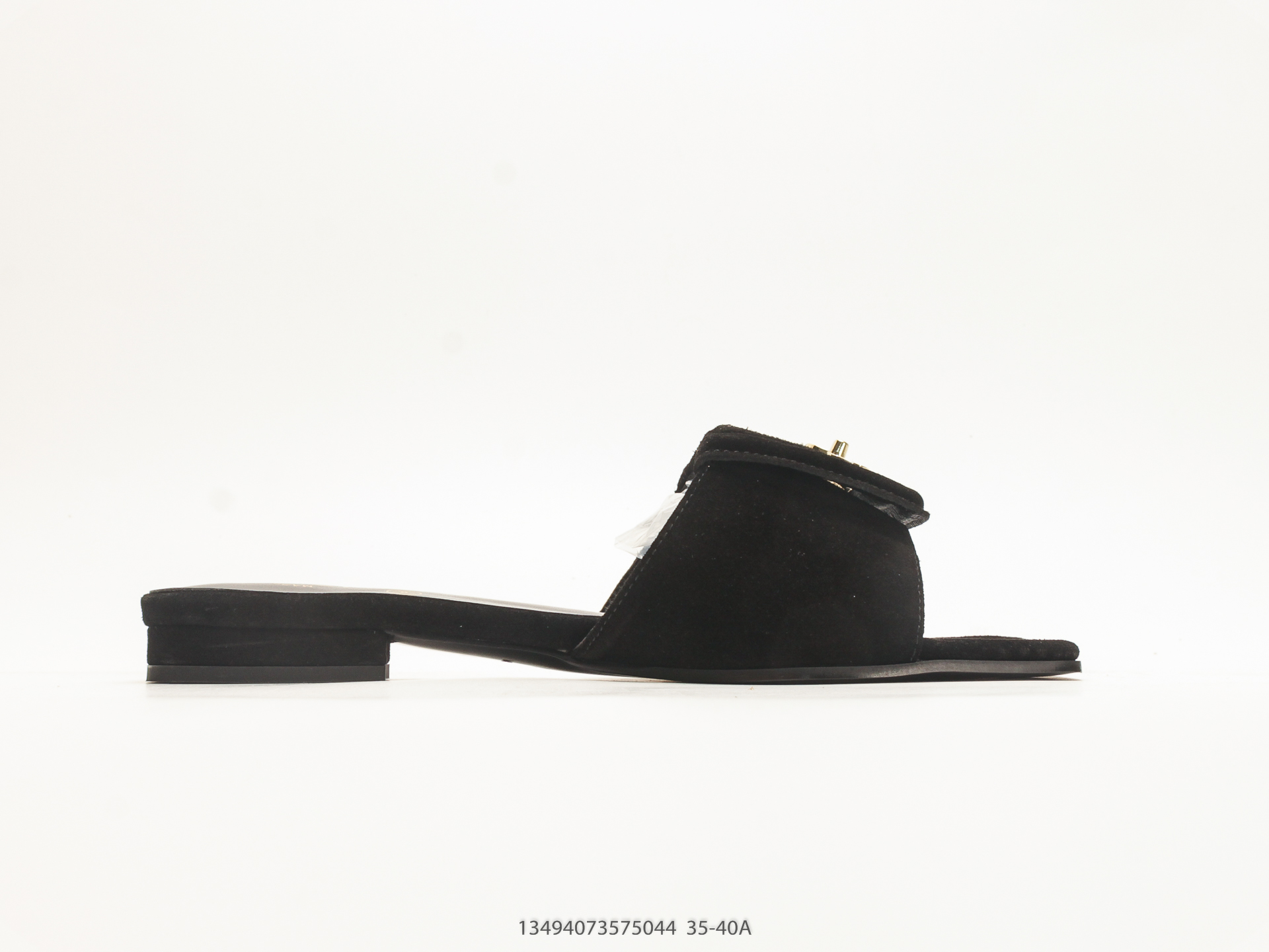 Chanel 26S Cut-Out Slide Sandal Black view