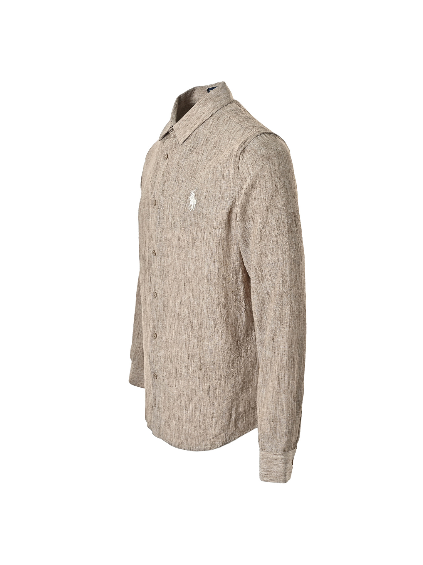 Polo Ralph Lauren Gold Thread Equestrian Linen Shirt view