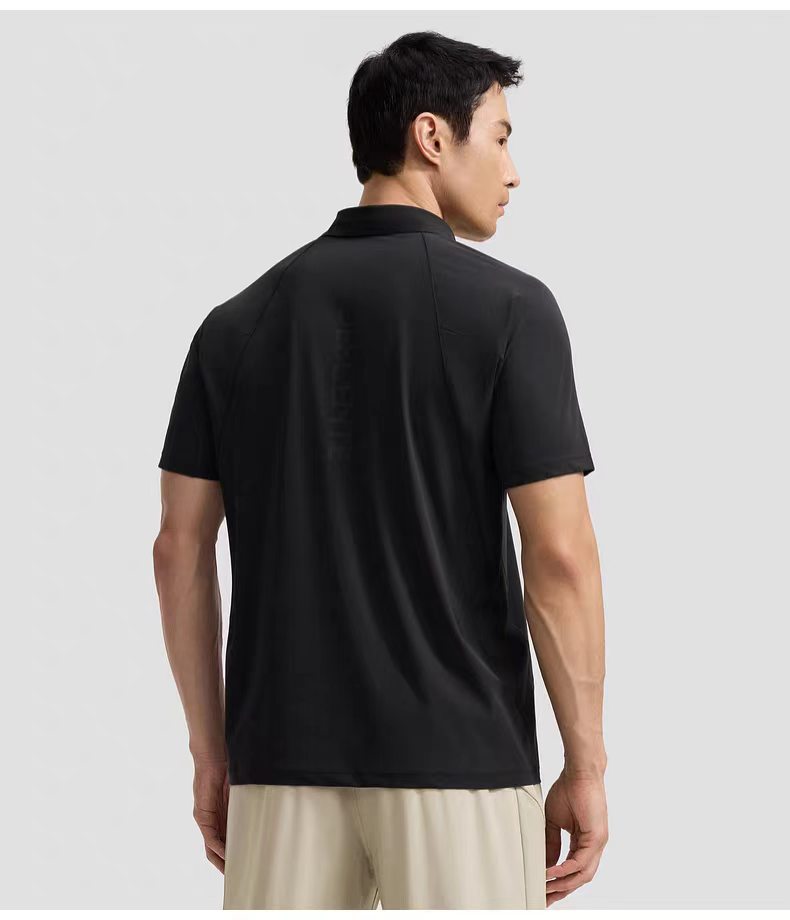 Descente Silicone Logo Sport Polo Shirt view