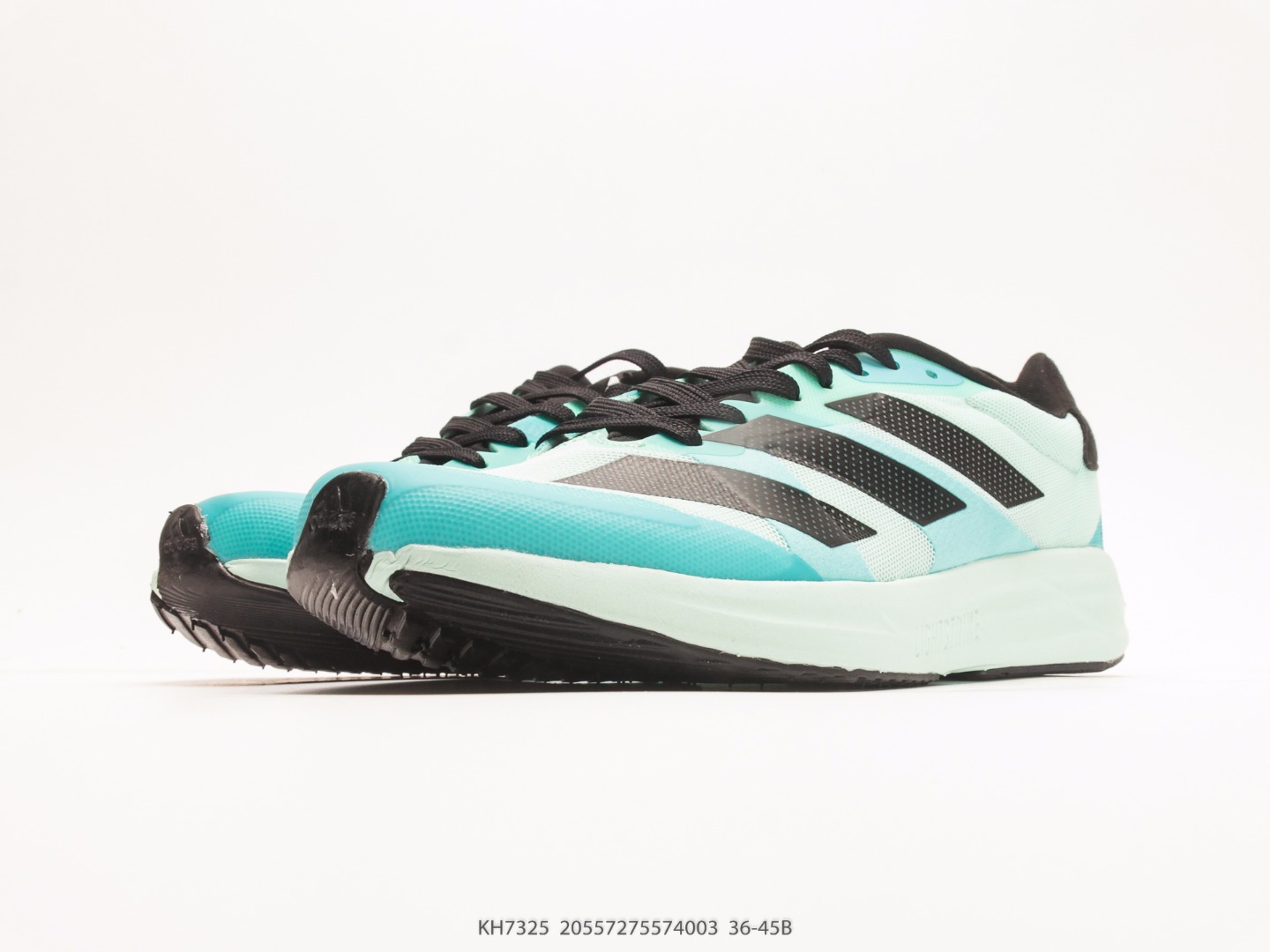 Adidas Adizero RC Running Shoe White Turquoise view