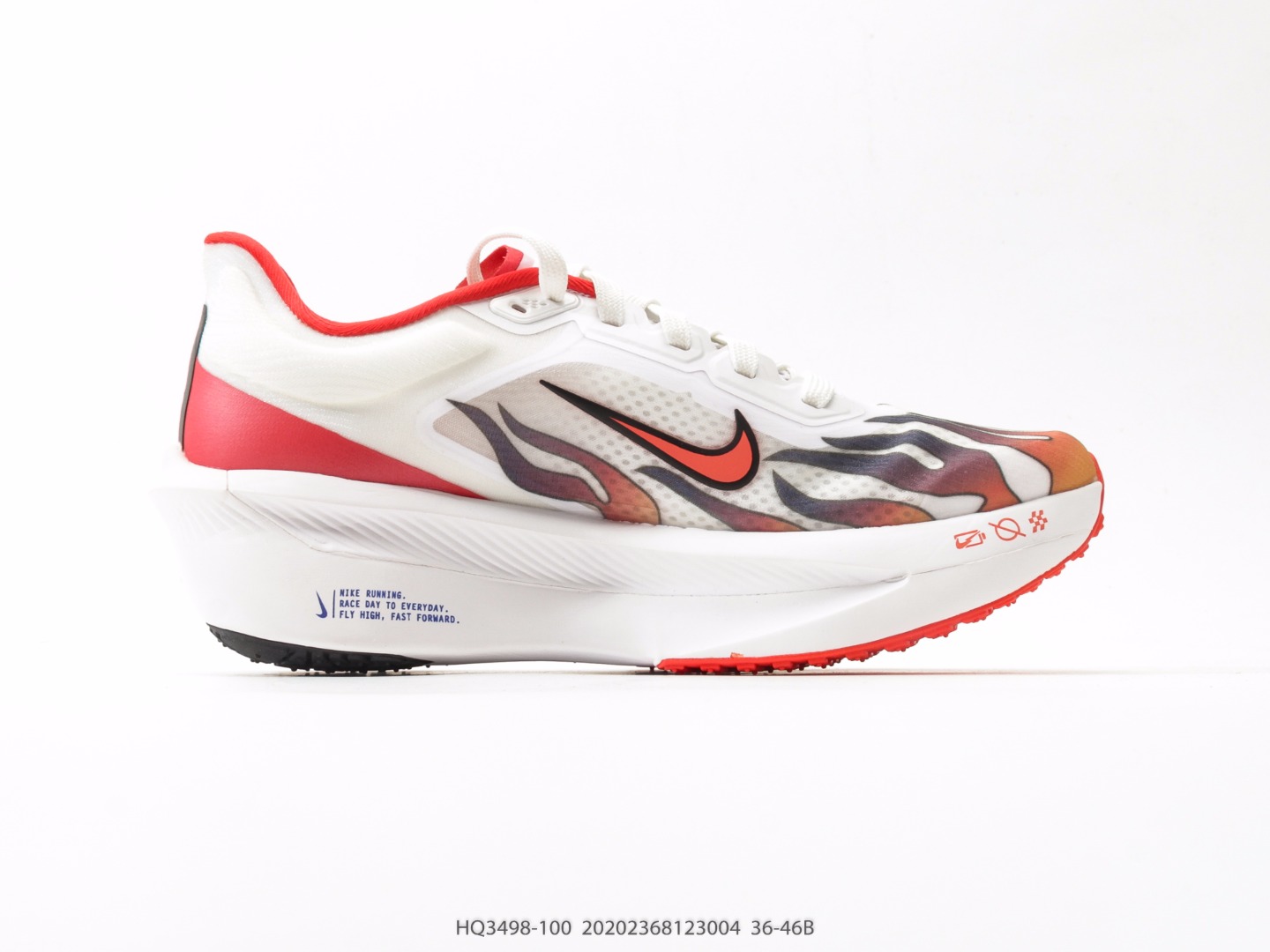 Nike Zoom MMW White Red view