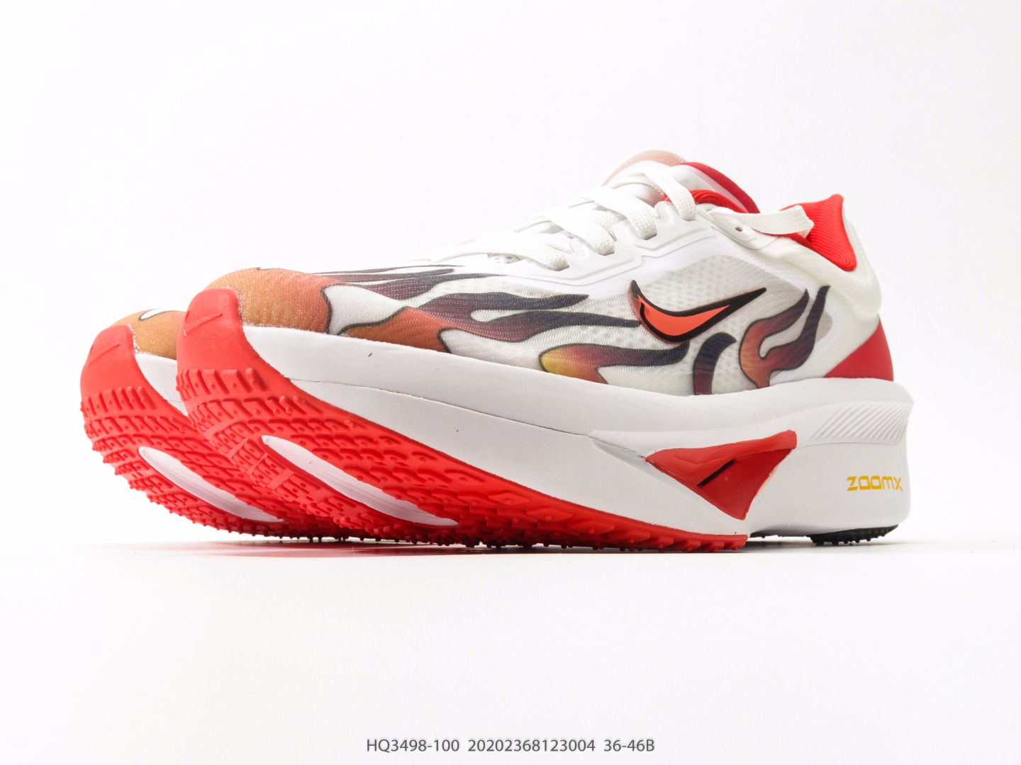 Nike Zoom MMW White Red view