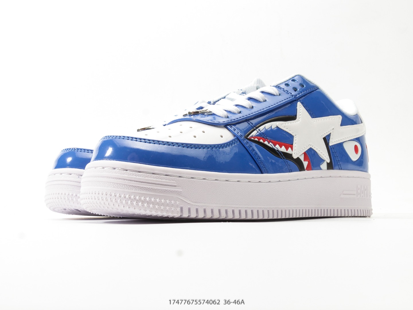 BAPE STA Classic Blue White view