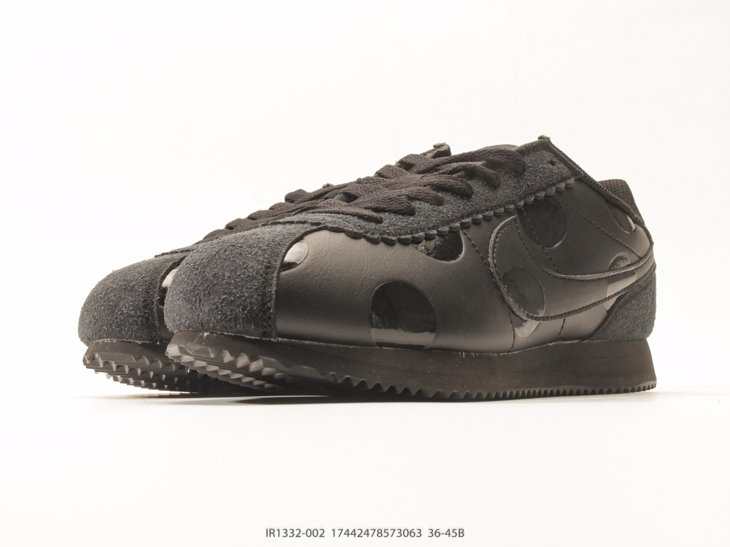 Nike Classic Cortez Black White view