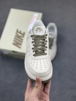 Nike Air Force 1 Low White Grey view 2