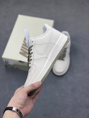 Nike Air Force 1 Low White Grey view 3