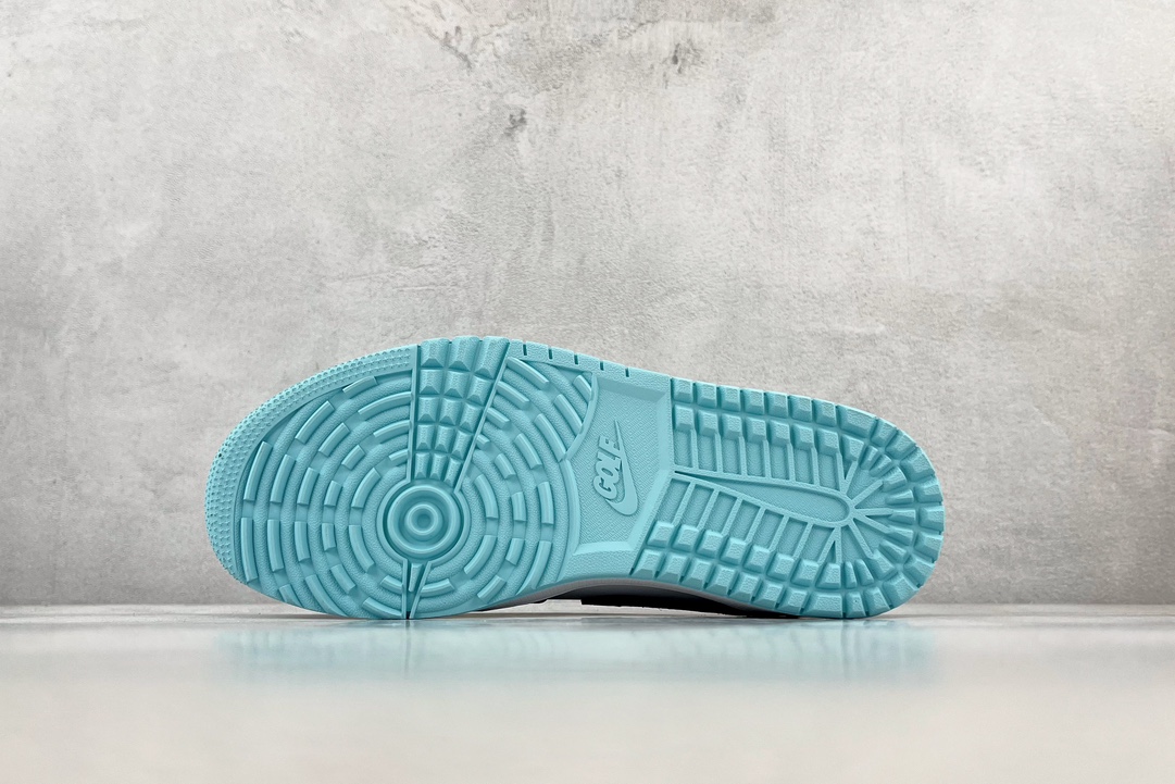 Air Jordan 1 Low Black White University Blue view