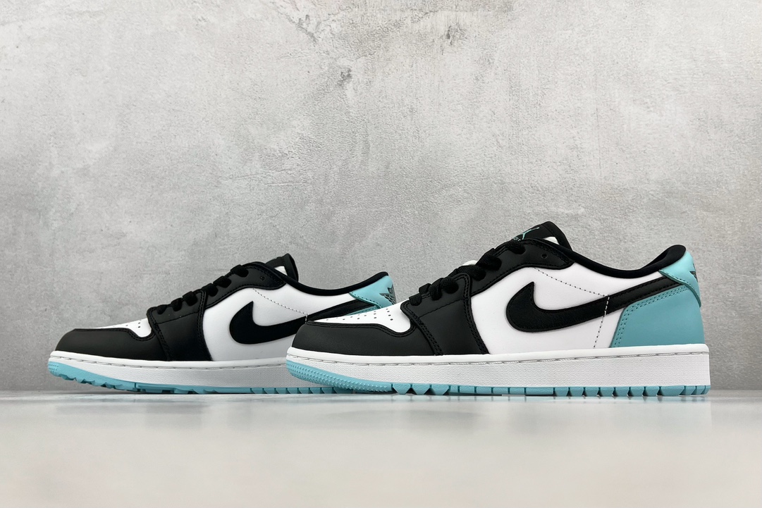 Air Jordan 1 Low Black White University Blue view