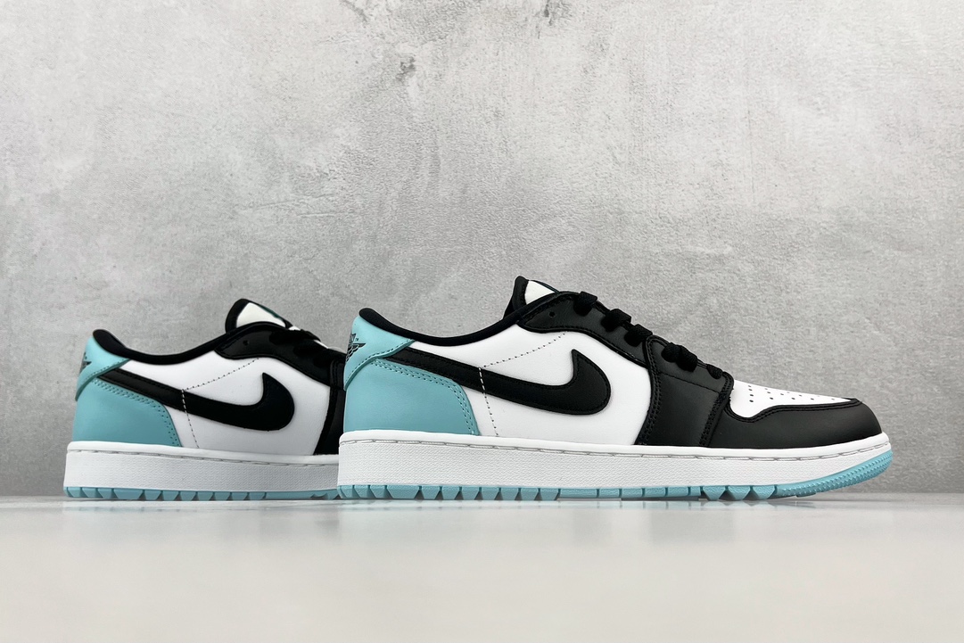 Air Jordan 1 Low Black White University Blue view