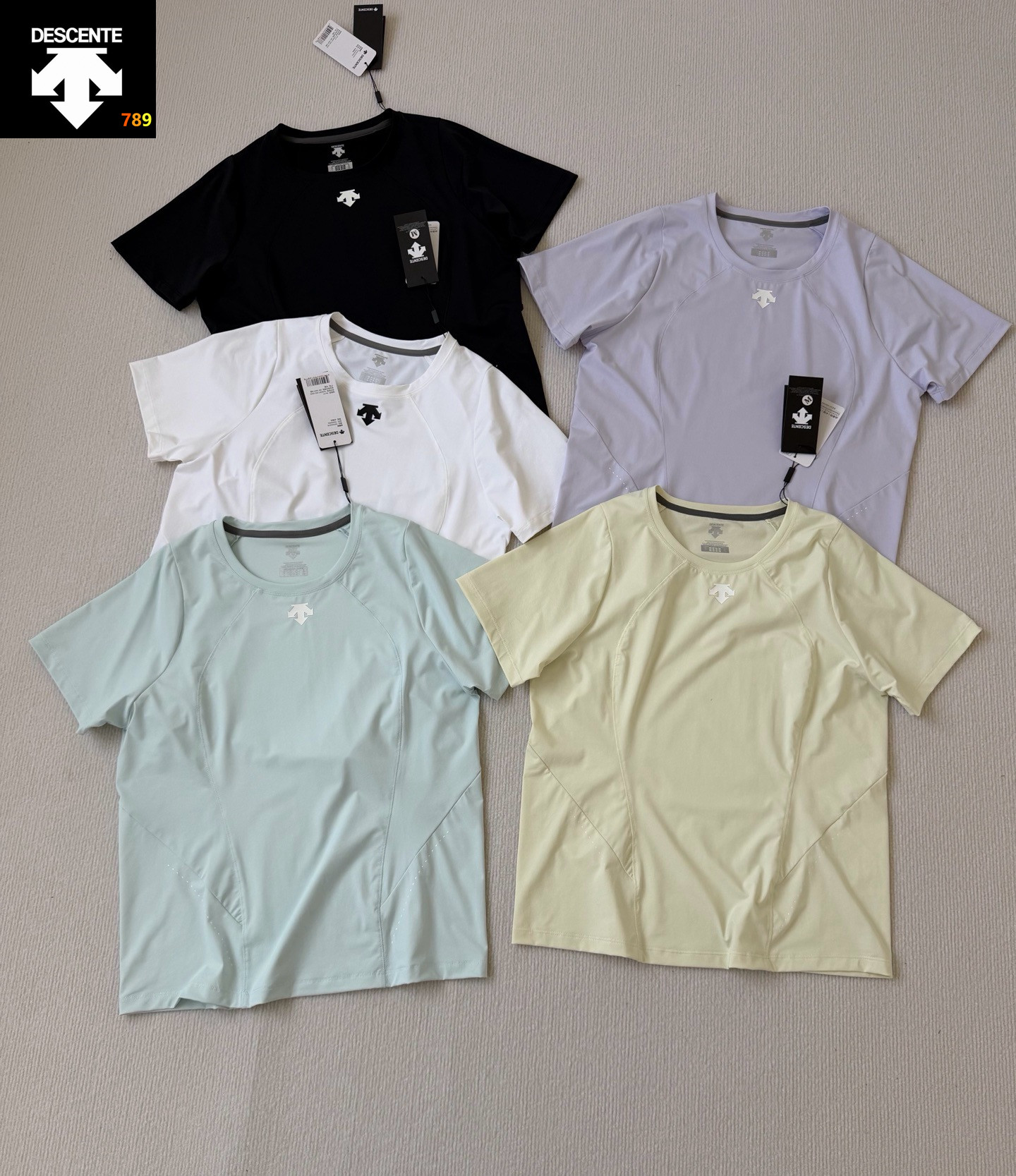 Descente Women's Ice-Silk Quick-Dry Athletic T-Shirt