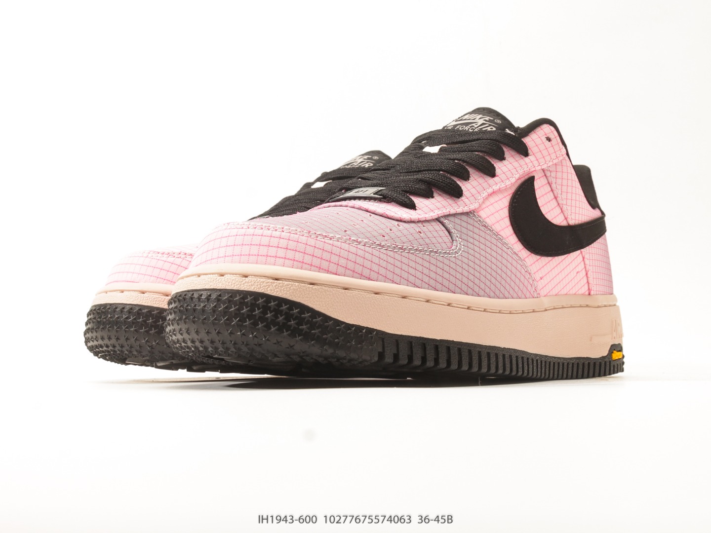 Nike Air Force 1 Low Pink Black IH1943-600 view