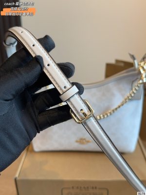 Coach Shoulder Bag Light Blue view 5